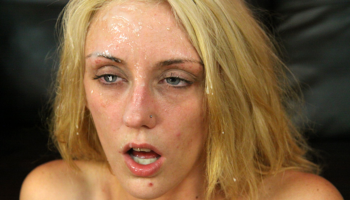 Vienna June gets a rough throat fucking on FaceFucking.com